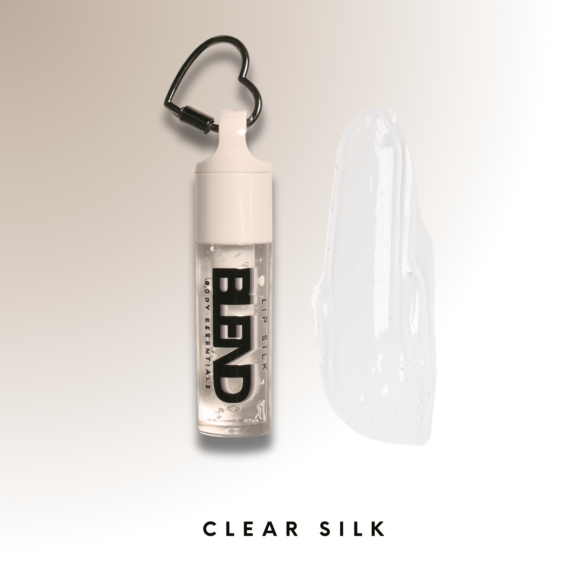 lip silk lip gloss keychain hydrating lip treatment clear gloss